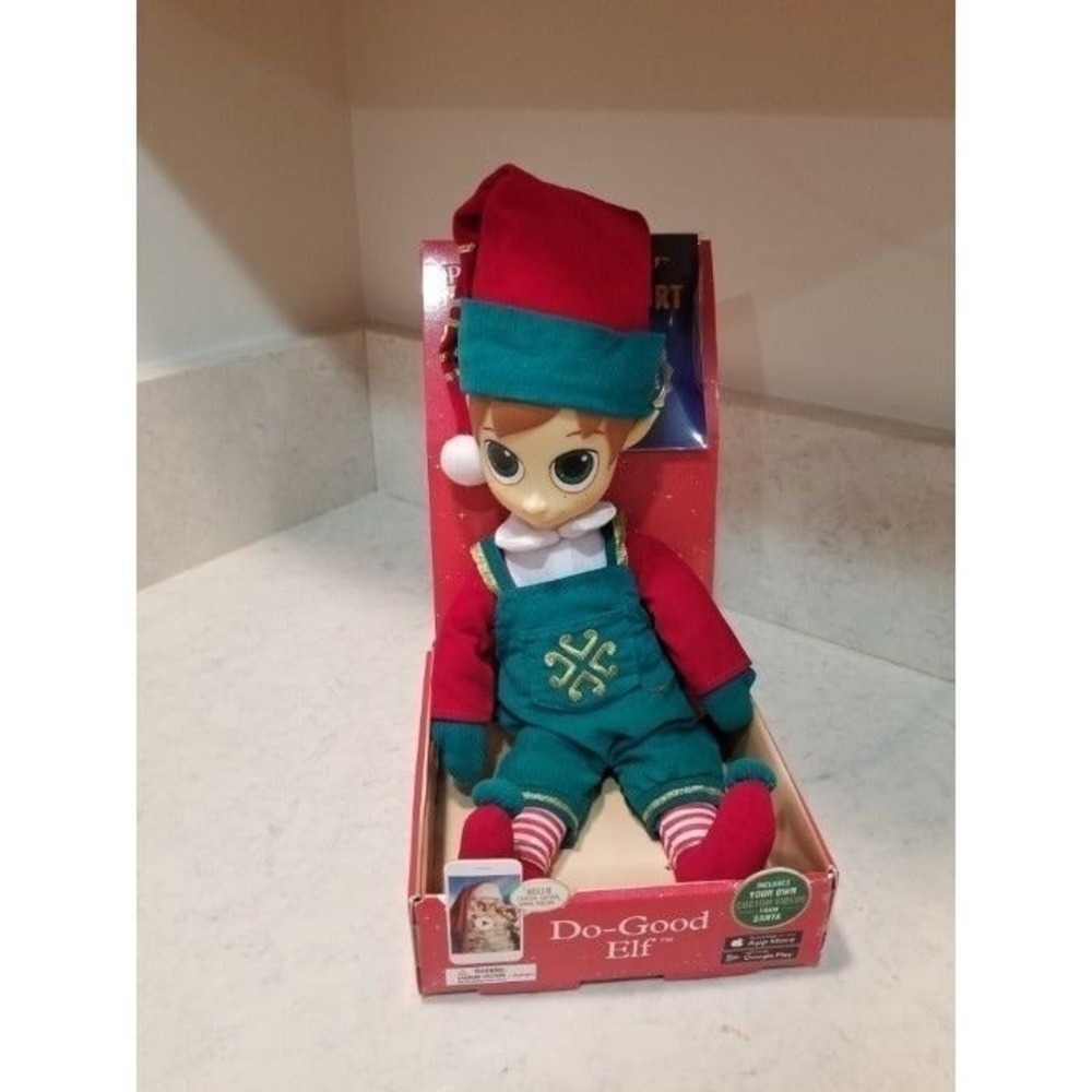 Portable North Pole PNP Posable Christmas DO GOOD ELF Plush Doll